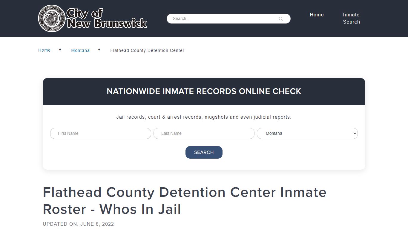 Flathead County Detention Center Inmate Roster - Whos In Jail